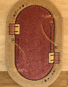 Синтетичний килим Frize Vrezanny 3127A pink - высокое качество по лучшей цене в Украине.